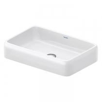 Duravit Qatego Раковина 56х40х13см., накладная, без отв., цвет: белый