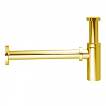 Nicolazzi Scarichi Сифон маленький 1&amp;rdquo;1/4 без донного клапана, цвет: Gold