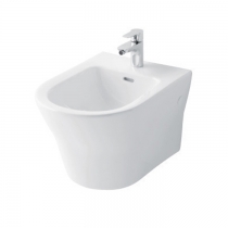 TOTO MH Биде подвесное 40x55x31см, с 1 отв., CeFiONtect, цвет: белый