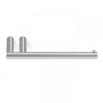 Decor Walther Mikado TPH1 Держатель туалетной бумаги, подвесной, цвет: сталь матовая