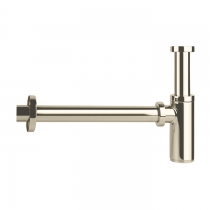 Gessi Сифон для раковины, круглый, цвет: Brushed Brass PVD