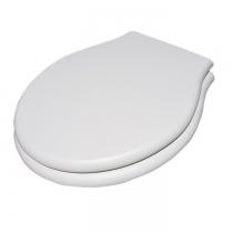 Globo Paestum Сиденье для унитазов деревянное,  с микролифтом, цвет: белый дуб/золото