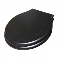 Globo Paestum Сиденье для унитазов, деревянное, микролифт, цвет: черный дуб/золото