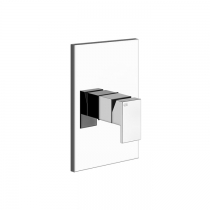 Gessi Rettangolo Встраиваемый однорычажный смеситель, внешняя часть, цвет: хром
