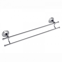 Nicolazzi Accessori Classica Полотенцедержатель двойной 63см., подвесной, цвет: хром 