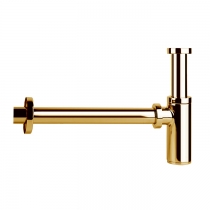 Gessi Origini Сифон для раковины, круглый, цвет Gold CCP