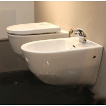 Laufen Pro Биде подвесное 53x36x33.5(43)см, с 1 отв., боковые отверстия для подвода воды, цвет: белый