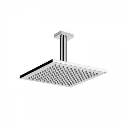 Gessi Emporio shower Верхний душ 20х20см., потолочный, поворотная с шарниром, с защитой от известкового налёта, цвет: хром