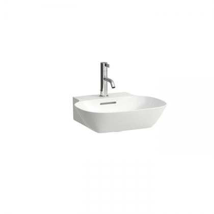 Laufen INO Раковина 45х41х12 см, 1 отв., покрытие LLC, цвет: белый