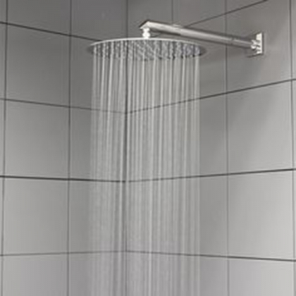 Antonio Lupi Braccio Настенный верхний душ, &amp;Oslash; 25см, длина: 33см, цвет: полированная сталь