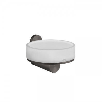 Gessi 316 Мыльница подвесная, цвет: белый/brushed black metal pvd