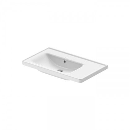 Duravit D-Neo Раковина 80х48см., без отв., накладная, с переливом, цвет: белый