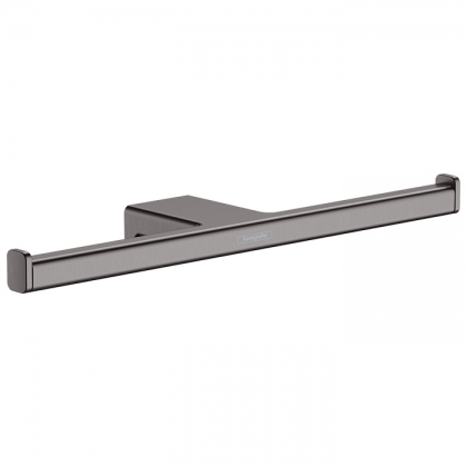 Hansgrohe AddStoris Держатель т/б, двойной, цвет: шлифованный черный хром