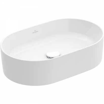 Villeroy&amp;amp;Boch Collaro Раковина накладная, 56x36х14.5см., без отв., цвет: альпийский белый