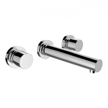Laufen The New Classic Смеситель для раковины, настенный, для установки с Rough-In, цвет: хром