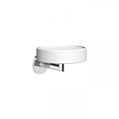Gessi Anello Мыльница белая, подвесная, цвет: хром