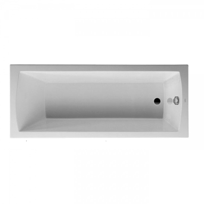 Duravit Daro  Ванна 170х70x46см, акриловая, прямоугольная встраиваемая ,с наклоном для спины , цвет: белый