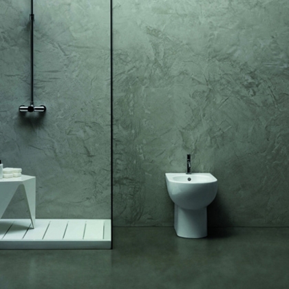 Azzurra Nuvola Биде напольное 55x35xH42 см c 1 отв., с креплением VFV, цвет: Bianco lucido