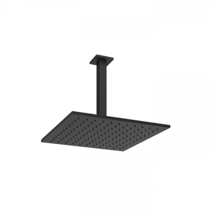 Gessi Emporio shower Верхний душ 30х30см., потолочный, поворотная с шарниром, с защитой от известкового налёта, цвет: Black XL