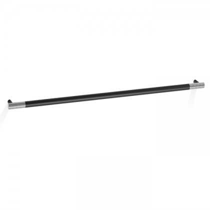 Decor Walther Club HTE80 Полотенцедержатель 80см, подвесной, цвет: черный матовый / хром