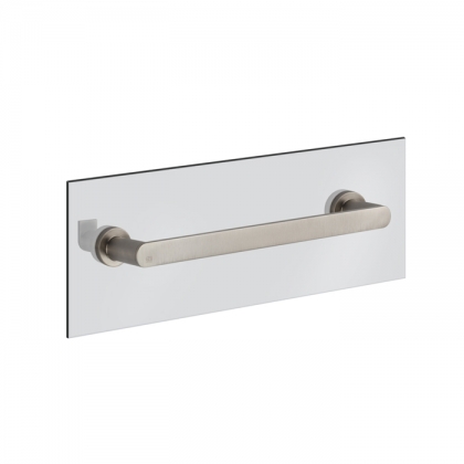 Gessi Emporio accessories Полотенцедержатель для крепления на стекло, 30 см, цвет: Finox Brushed Nickel