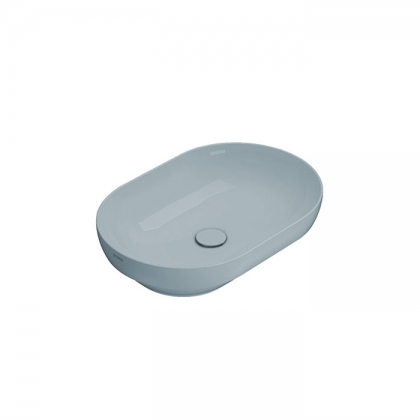 Globo T-Edge Раковина-чаша 60х41х14 см, без отв., на столешницу, цвет: Bluette