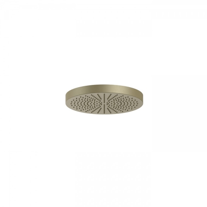 Fantini Venezia Верхний душ, D24 см, нерж. сталь, цвет: Matt British Gold PVD