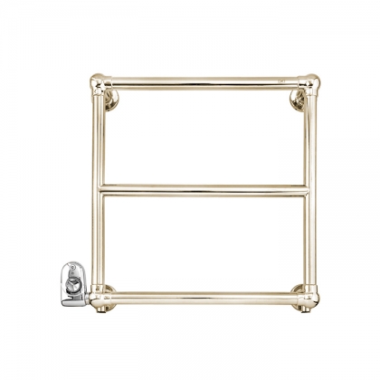 Devon&amp;amp;Devon Iside 5 Полотенцесушитель электрический 66x61.5x14.3см, термостат хром, подключение SX, цвет: светлое золото