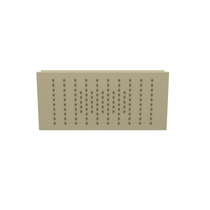 Fantini Acquafit Верхний душ 30х30см., потолочный, цвет: Matt British Gold PVD
