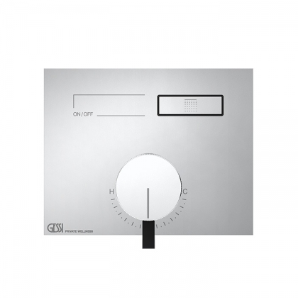Gessi Hi-Fi Смеситель для душа, с включением 1 источника, внешняя часть, цвет: хром