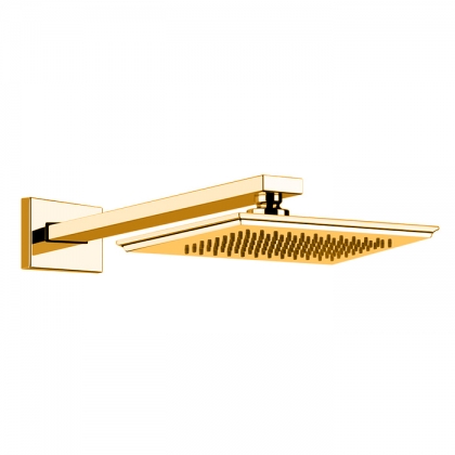 Gessi Eleganza Верхний душ для настенного крепления, цвет: золото