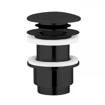 Globo Выпуск для раковины без перелива, цвет: черный матовый