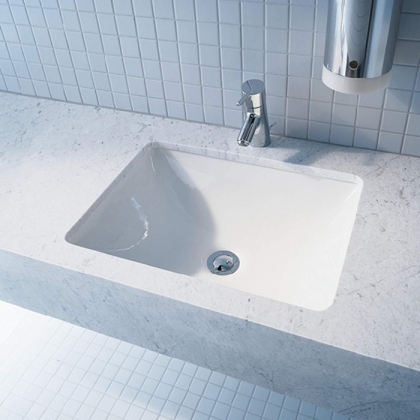 Duravit  Starck 3 Раковина 43x43 см, без отв., цвет: белый