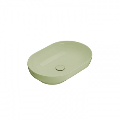 Globo T-Edge Раковина-чаша 60х41х14 см, без отв., на столешницу, цвет: Lime