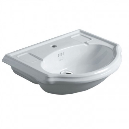 SIMAS Arcade Раковина 67х49 см, 1 отв., цвет: белый