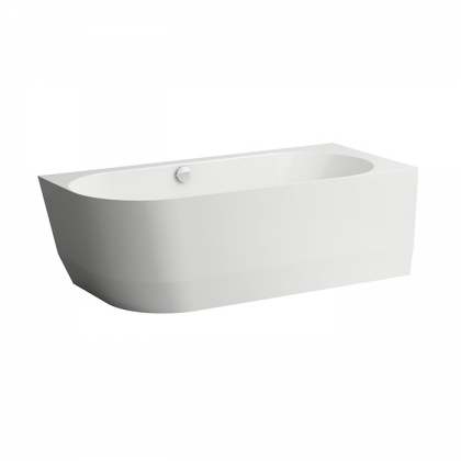 Laufen Pro Ванна угловая 180x80x59см., DX, цвет: белый