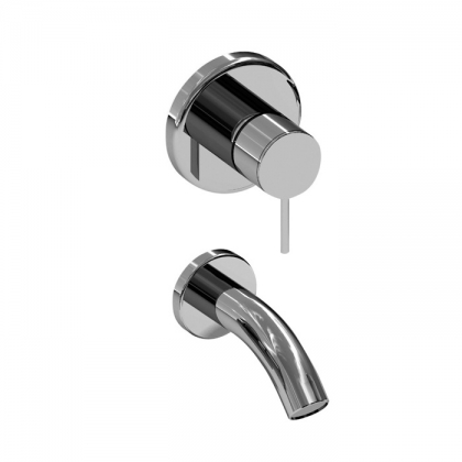 Stella Lucilla Встраиваемый смеситель для раковины 3250MC, длина излива 140мм, цвет: хром