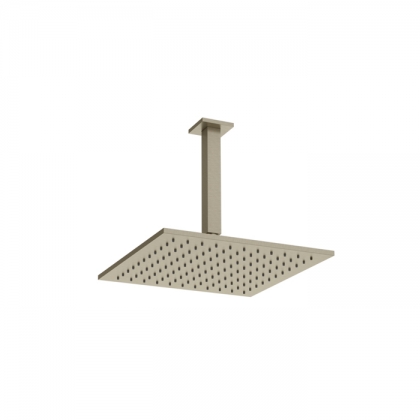 Gessi Emporio shower Верхний душ 30х30см., потолочный, поворотная с шарниром, с защитой от известкового налёта, цвет: Finox Brushed Nickel