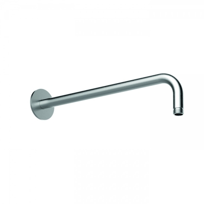 Almar 316 Stainless Steel Кронштейн для верхнего душа, потолочный, 35 см с круглым отражателем, цвет: нержавеющая сталь брашированная AISI 316