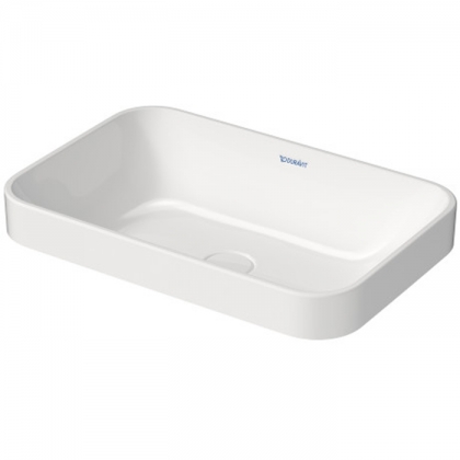 Duravit Happy D.2 Plus Раковина 60х40 см, без отв., накладная, цвет: белый