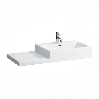 Laufen Living City Раковина 100х46х14 см, 1 отв., цвет: белый