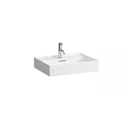 Laufen Kartell Раковина 60х46х12 см, 1 отв., покрытие LLC, цвет: белый