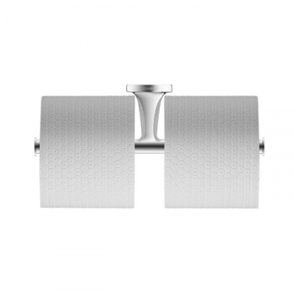 Duravit Starck T Двойной держатель туалетной бумаги, подвесной, цвет: хром