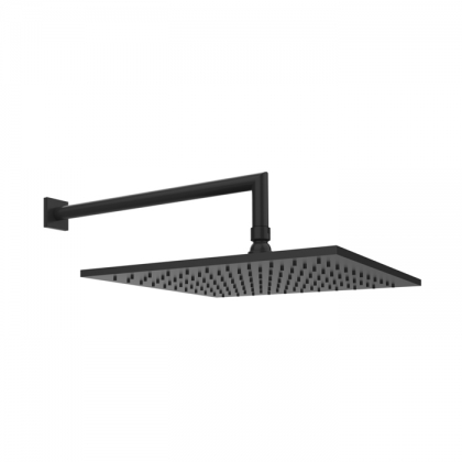 Gessi Emporio shower Верхний душ 30х30см., подвесной, поворотная, с защитой от известкового налёта, цвет: Black XL