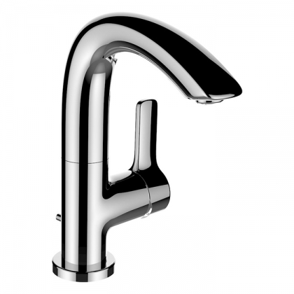 Laufen Curveprime Смеситель для раковины, на 1 отв., цвет хром