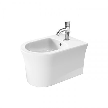 Duravit White Tulip Биде подвесное 37x54 cм, с переливом, с 1 отв., цвет: белый