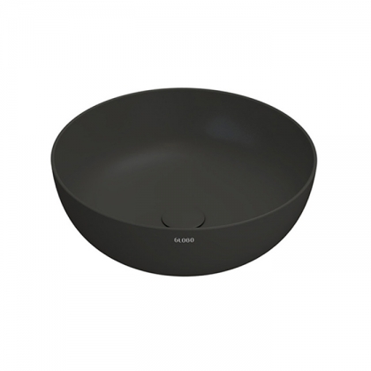 Globo T-Edge Раковина накладная d45хh:16см., без отв., цвет: smoke