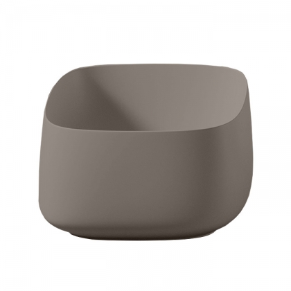 Artceram Cognac Раковина 43х43 см, без отв., накладная, цвет: tortora