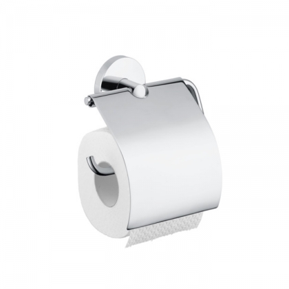 Hansgrohe Logis Держатель туалетной бумаги с крышкой, подвесной, цвет: хром