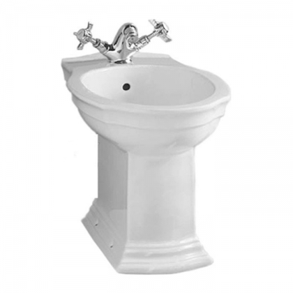 Devon&amp;amp;Devon Westminster Биде напольное 56х36см, с 1 отверстием под смеситель, цвет: белый